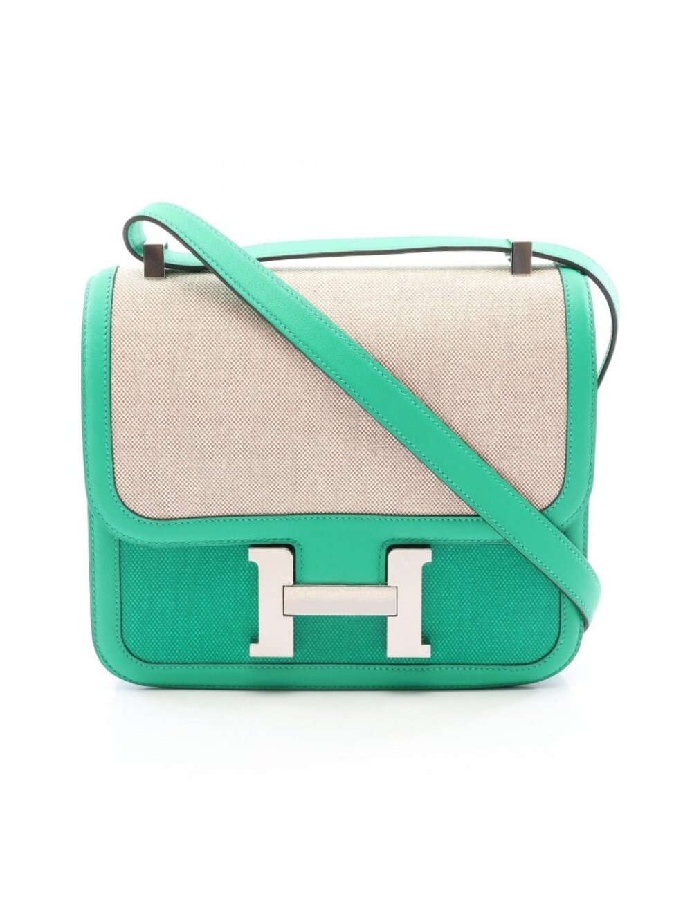 Hermes Shoulder Bag Constance 3 24 Ecru Mint